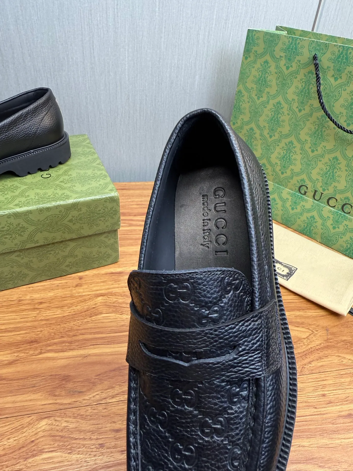 Factory price 580💰 GUCCI. Gucci men's business casual leather shoes, luxurious and noble👞All imported original brand leather materials, just to create a more comfortable wearing experience, upper: original cowhide. Frosted cowhide➕Imported full cowhide, original outsole✔️16-45 (45 non-refundable)